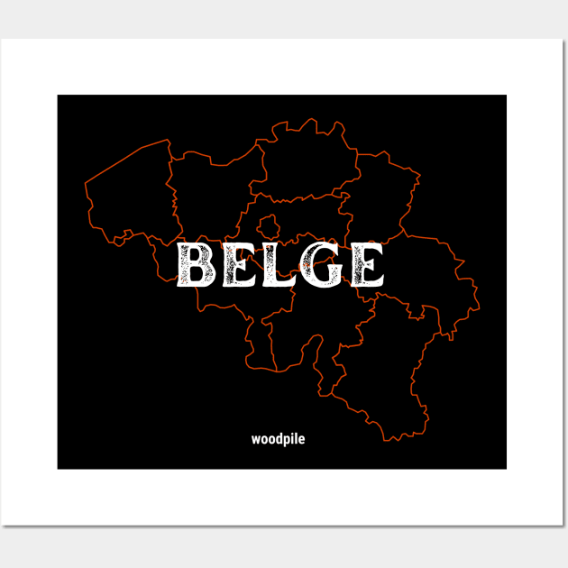 Belgian Wall Art by Woodpile